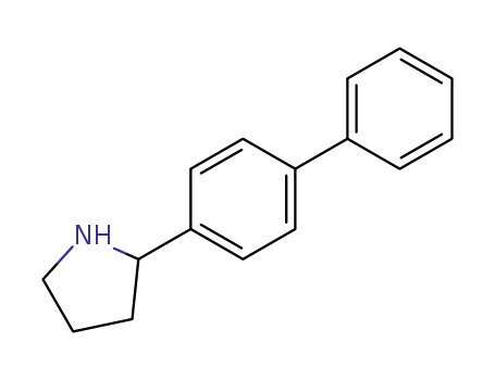 Molecular Structure of 5424-66-8 (2-BIPHENYL-4-YL-PYRROLIDINE)