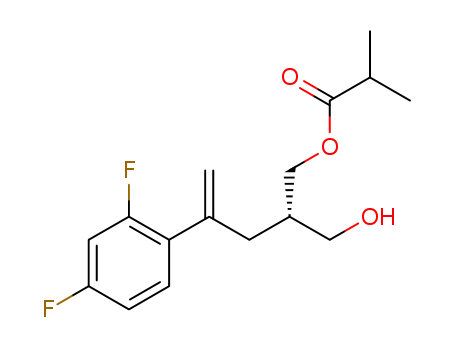 Propanoic acid, 2-methyl-, (2S)-4-(2,4-difluorophenyl)-2-(hydroxymethyl)-4-pentenyl ester