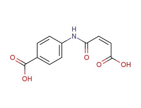Molecular Structure of 5432-04-2 (4-{[(2E)-3-carboxyprop-2-enoyl]amino}benzoic acid)