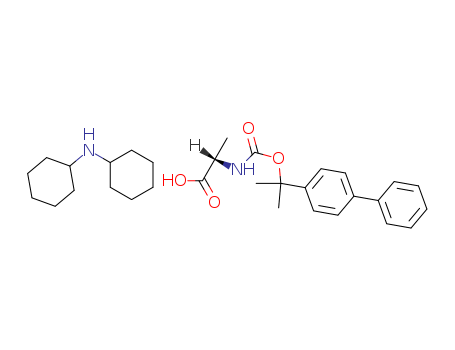 23631-95-0,L-Alanine, N-((1-(1,1-biphenyl)-4-yl-1-methylethoxy)carbonyl)-, compd. with N-cyclohexylcyclohexanamine (1:1),