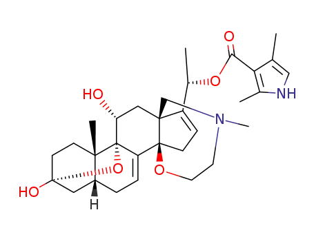 Molecular Structure of 23509-16-2 (BATRACHOTOXIN)