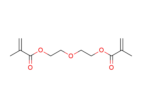 Molecular Structure of 2358-84-1 (Diethylene glycol dimethacrylate)