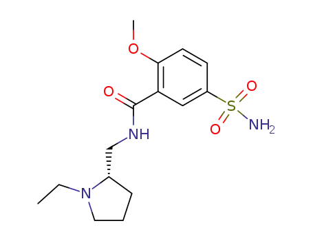 Molecular Structure of 23672-07-3 (Levosulpiride)