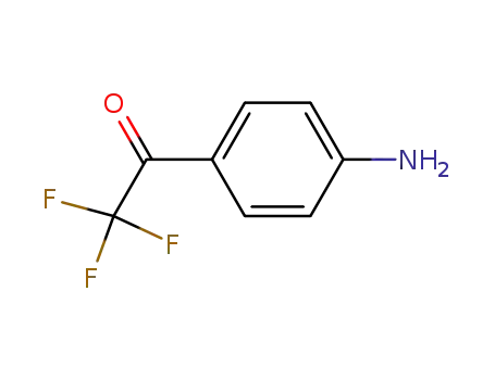 Molecular Structure of 23516-79-2 (1-(4-AMINOPHENYL)-2,2,2-TRIFLUORO-1-ETHANONE)