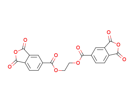 Molecular Structure of 1732-96-3 (ETHYLENE GLYCOL BIS(4-TRIMELLITATE ANHYDRIDE))