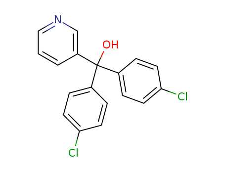 3-Pyridinemethanol, a,a-bis(4-chlorophenyl)-