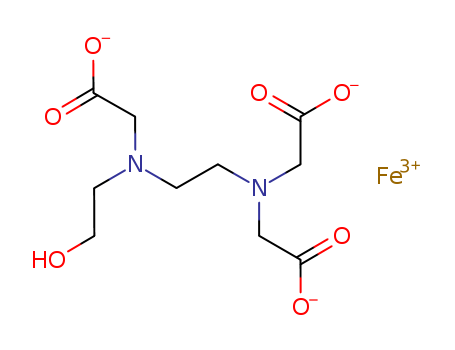 Iron,[N-[2-[bis[(carboxy-kO)methyl]amino-kN]ethyl]-N-[2-(hydroxy-kO)ethyl]glycinato(3-)-kN,kO]-