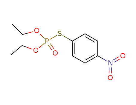 Molecular Structure of 3270-86-8 (1-diethoxyphosphorylsulfanyl-4-nitro-benzene)