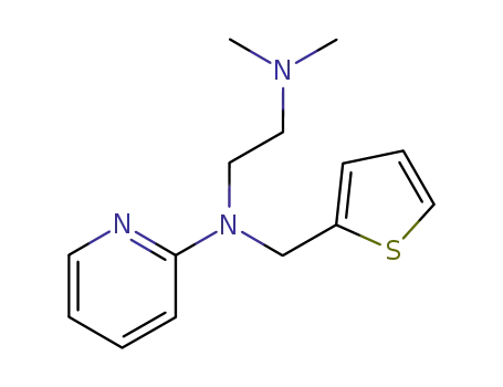 Molecular Structure of 91-80-5 (METHAPYRILENE)