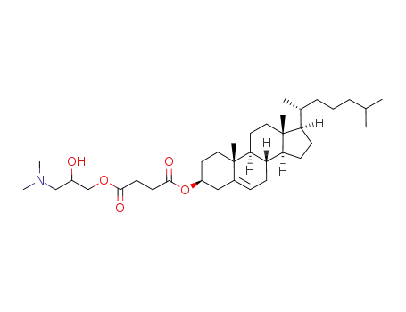 N,N-dimethyl-N-[2-hydroxy-3-succinyloxy(4-cholesteryloxy)propyl]amine