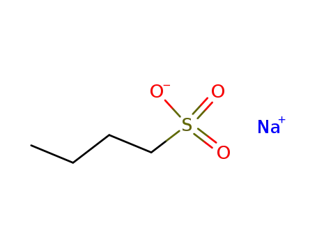 Molecular Structure of 2386-54-1 (Sodium 1-butanesulfonate)