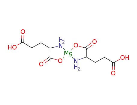 Molecular Structure of 18543-68-5 (MAGNESIUM L-GLUTAMATE TETRAHYDRATE)