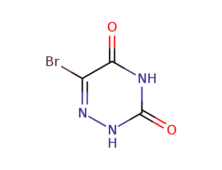 Molecular Structure of 4956-05-2 (5-Bromo-6-azauracil)