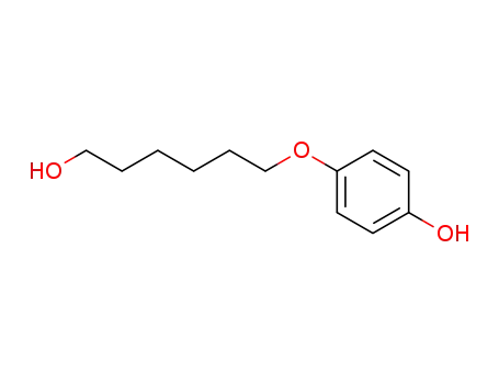 Molecular Structure of 142627-91-6 (4-(6-Hydroxyhexyloxy)phenol)