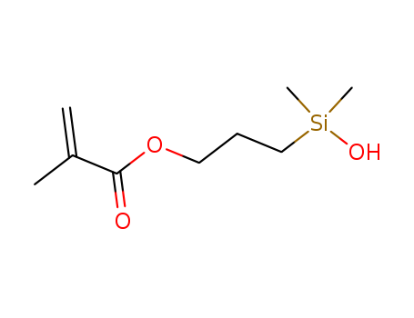 2-Propenoic acid, 2-methyl-, 3-(hydroxydimethylsilyl)propyl ester