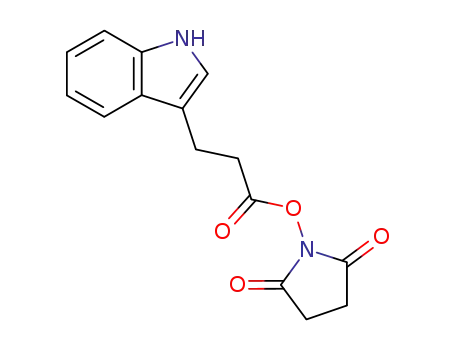 1H-Indole-3-propanoicacid, 2,5-dioxo-1-pyrrolidinyl ester