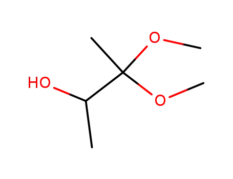 Molecular Structure of 2371-17-7 (3,3-dimethoxybutan-2-ol)