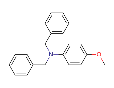 Molecular Structure of 18613-55-3 (N,N-Dibenzyl-p-anisidine)