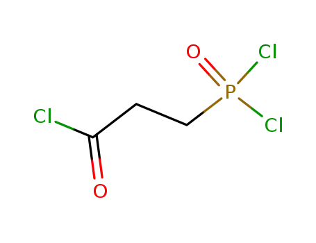 Molecular Structure of 4537-55-7 (Propanoyl chloride, 3-(dichlorophosphinyl)-)