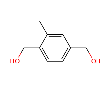 Molecular Structure of 61601-46-5 (1,4-Benzenedimethanol, 2-methyl-)