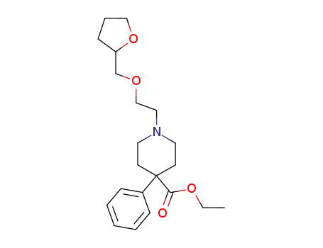 Molecular Structure of 2385-81-1 (furethidine)