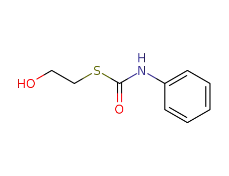 Molecular Structure of 5628-90-0 (Phenylthiocarbamic acid S-(2-hydroxyethyl) ester)