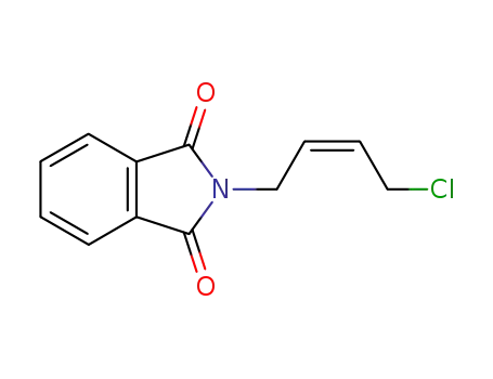 Molecular Structure of 84347-67-1 (cis-N-(4-Chlorobutenyl)phthalimide)