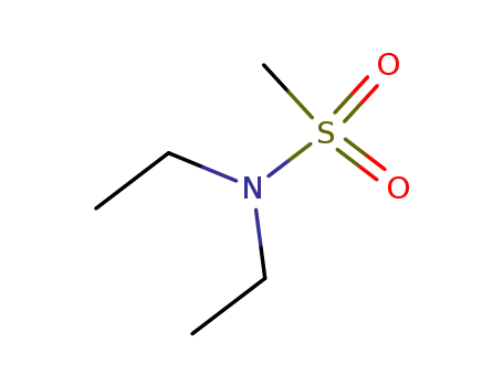 Molecular Structure of 2374-61-0 (N,N-diethylmethanesulphonamide)