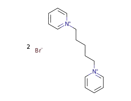 Molecular Structure of 53394-57-3 (Pyridinium, 1,1'-(1,5-pentanediyl)bis-, dibromide)