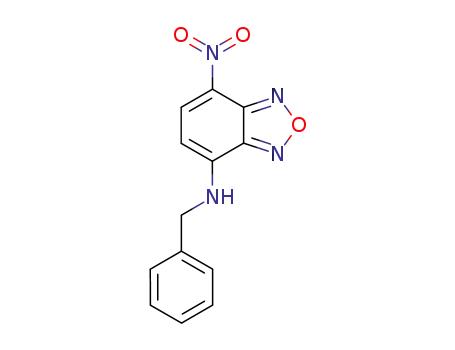 Molecular Structure of 18378-20-6 (7-Benzylamino-4-nitrobenz-2-oxa-1,3-diazole)