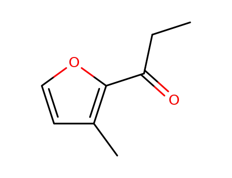 Molecular Structure of 23747-34-4 (1-(3-methyl-2-furyl)propan-1-one)