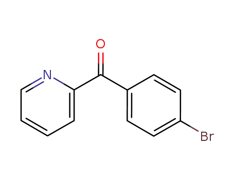 Molecular Structure of 18453-32-2 ((4-bromophenyl)-2-pyridyl ketone)
