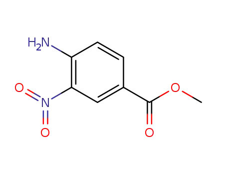 Molecular Structure of 3987-92-6 (METHYL 4-AMINO-3-NITROBENZOATE)