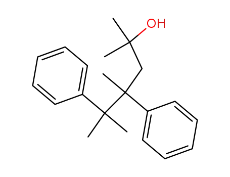 Molecular Structure of 103230-00-8 (2,4,5-Trimethyl-4,5-diphenyl-hexan-2-ol)