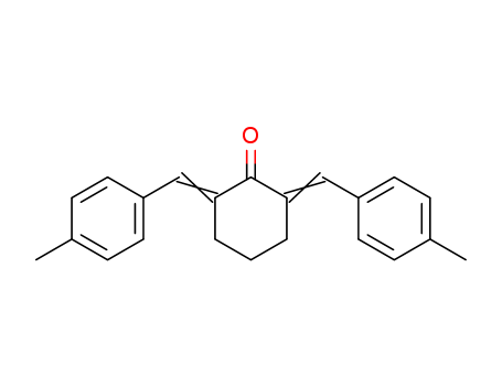 2,6-bis[(4-methylphenyl)methylidene]cyclohexan-1-one
