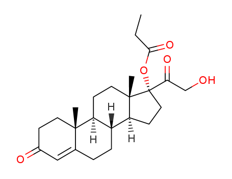 19608-29-8,17Alpha-propionate,17alpha-propionate;21-Hydroxy-17-(1-oxopropoxy)pregn-4-ene-3,20-dione;CB-03-01;Cortexolone 17-alpha-propionate