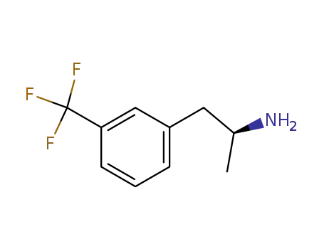 Molecular Structure of 19036-73-8 ((S)-1-(3-TRIFLUOROMETHYLPHENYL)-2-AMINOPROPANE)
