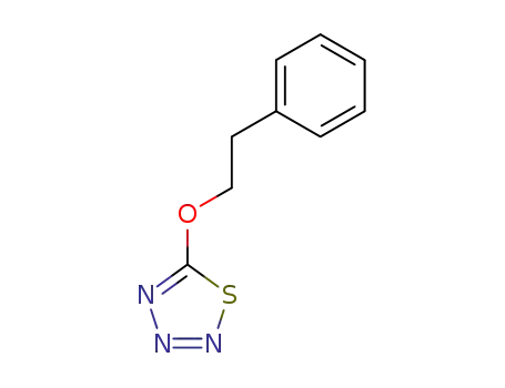 Molecular Structure of 3549-22-2 (5-phenethyloxy-[1,2,3,4]thiatriazole)