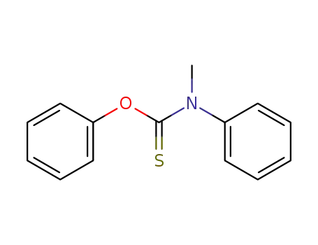 Molecular Structure of 20351-71-7 (Carbamothioic acid, methylphenyl-, O-phenyl ester)