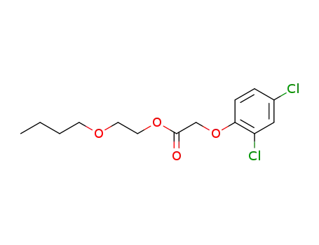 Molecular Structure of 1929-73-3 (2-Butoxyethyl-2-(2,4-dichlorophenoxy)acetate)