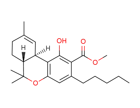 (6aR,10aR)-1-Hydroxy-6,6,9-trimethyl-3-pentyl-6a,7,8,10a-tetrahydro-6H-benzo[c]chromene-2-carboxylic acid methyl ester