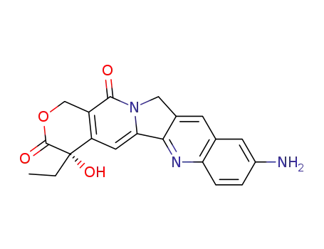 Molecular Structure of 86639-63-6 (9-amino-20-camptothecin)