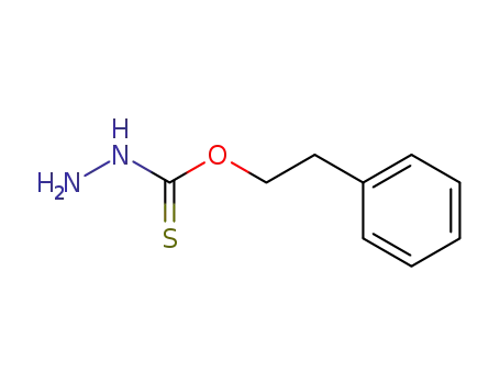 Molecular Structure of 25645-95-8 (hydrazinecarbothioic acid <i>O</i>-phenethyl ester)