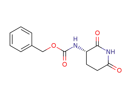 Molecular Structure of 22785-43-9 (S-3-N-Cbz-amino-2,6-Dioxo-piperidine)