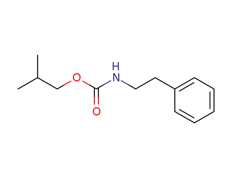 Molecular Structure of 208341-61-1 (isobutyl N-phenethylcarbamate)
