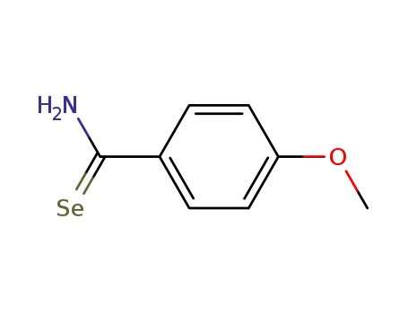 Molecular Structure of 68090-03-9 (4-methoxy-selenobenzamide)