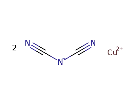 Molecular Structure of 14890-16-5 (Cyanamide, cyano-, copper salt)