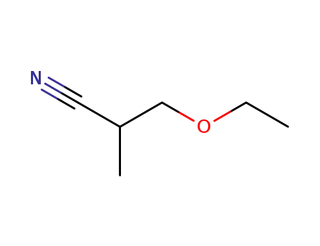Molecular Structure of 33573-94-3 (Propanenitrile, 3-ethoxy-2-methyl-)