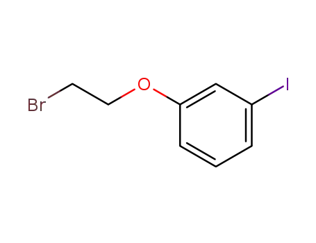 Molecular Structure of 626250-32-6 (1-(2-bromoethoxy)-3-iodobenzene)
