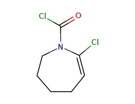 Molecular Structure of 3134-61-0 (1H-Azepine-1-carbonyl chloride, 7-chloro-2,3,4,5-tetrahydro-)